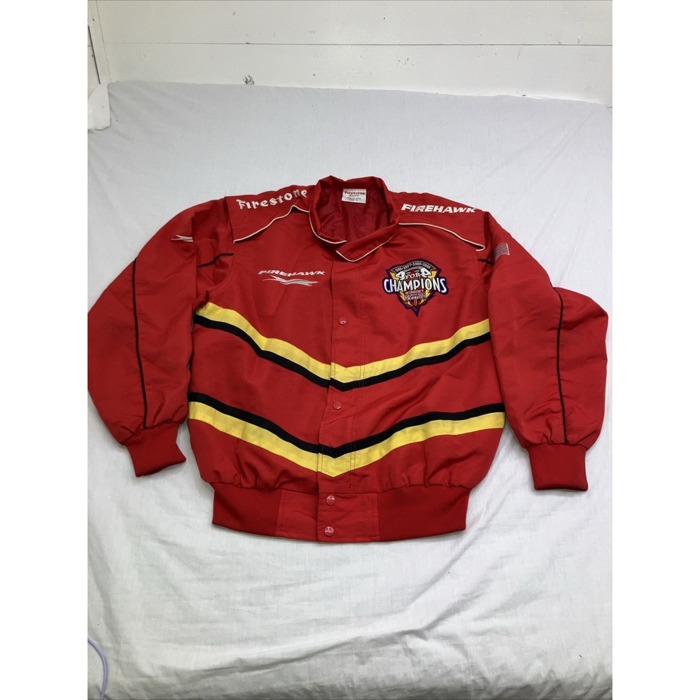 Vintage Target Chip Ganassi Racing Firestone Firehawk IndyCar CART Jacket Medium